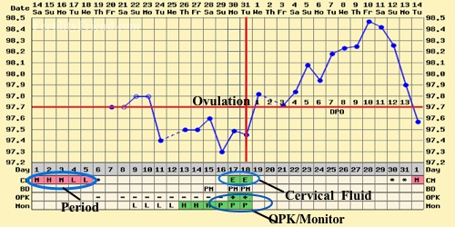 Symbols on chart